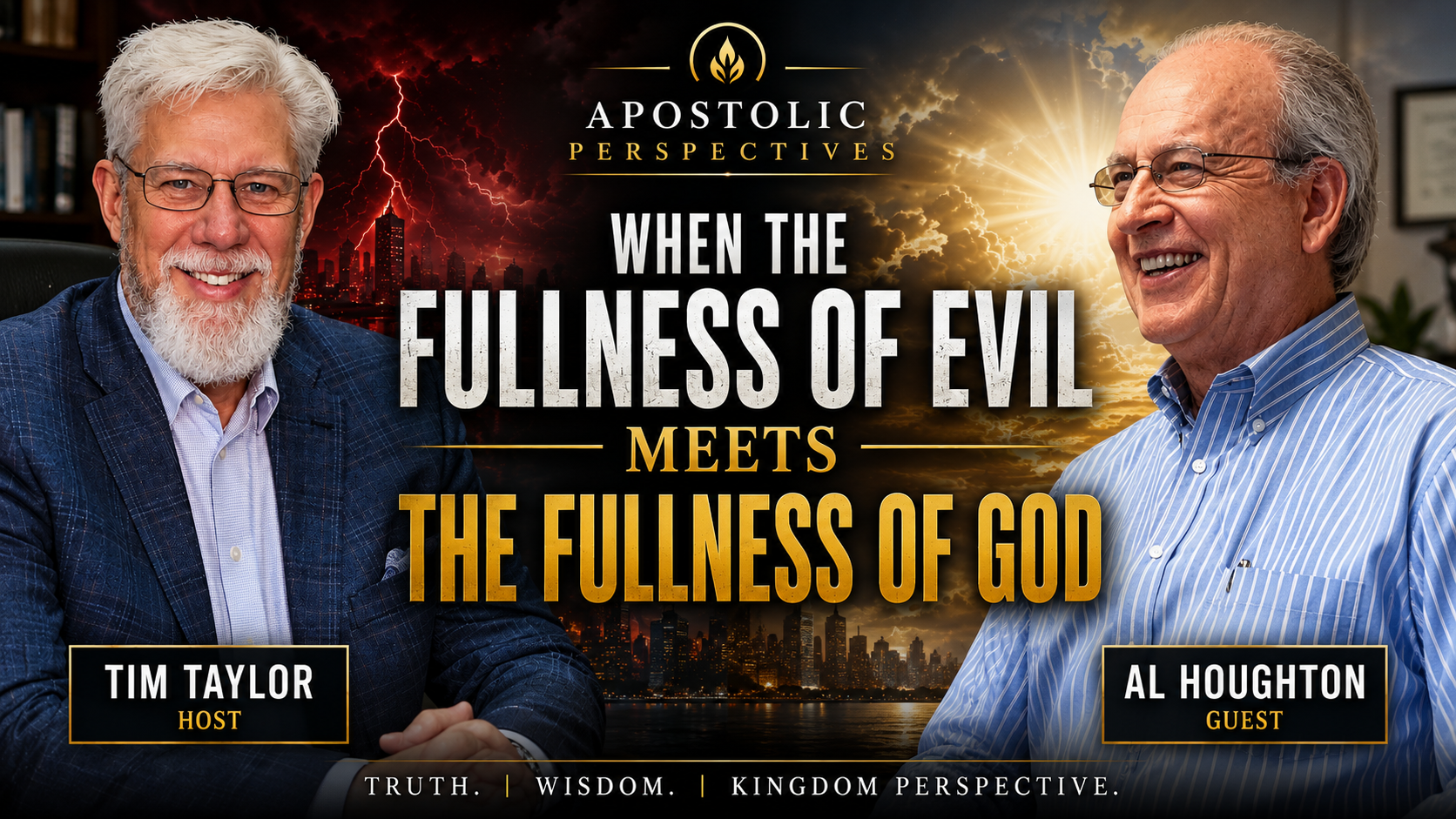 When fullness of evil meets God with Al