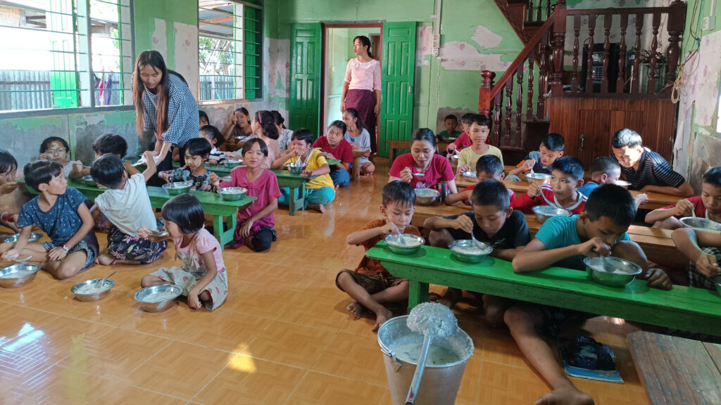 It is consider an orphanage but we consider them our family