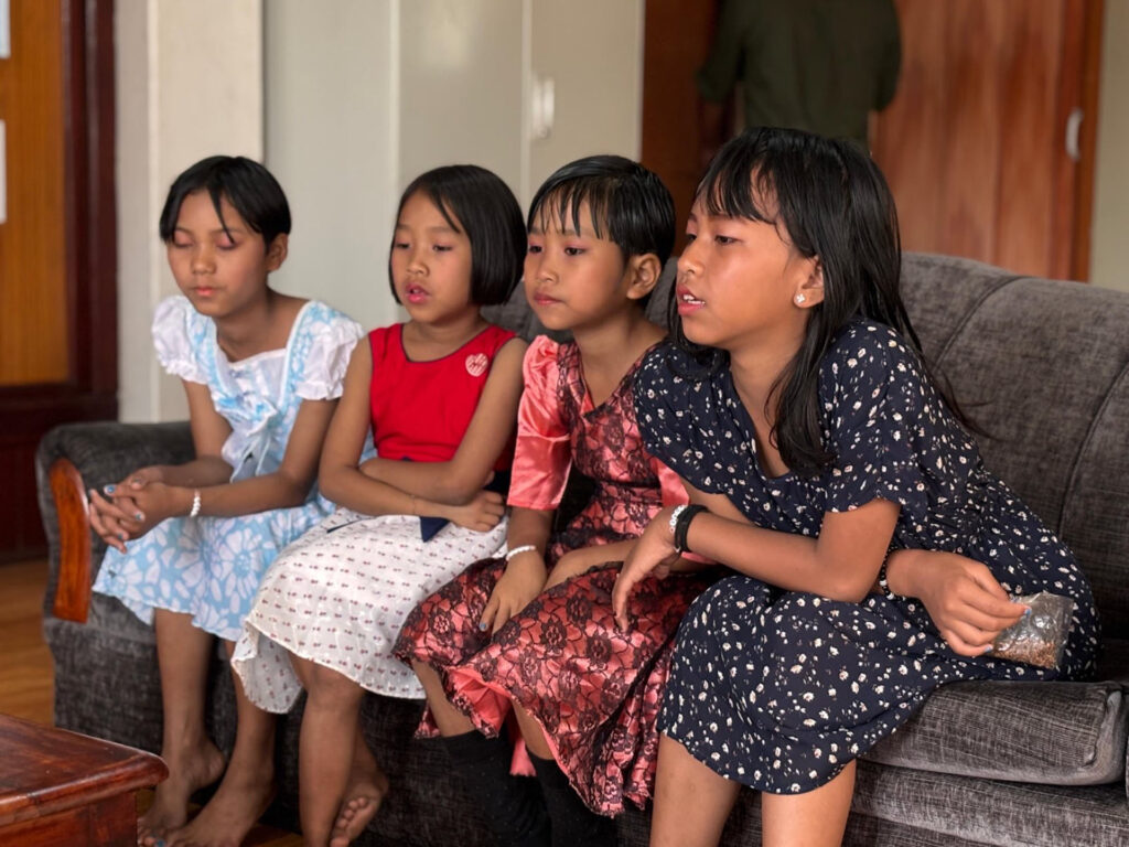 Orphans at Camp Hope 2025