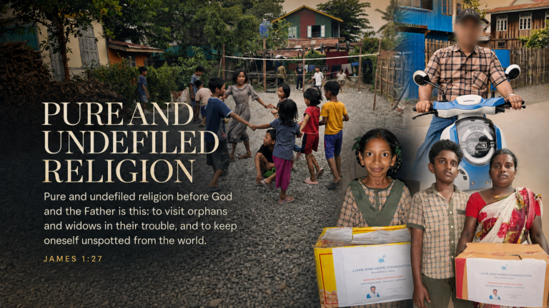 Pure Religion Undefiled Myanmar India