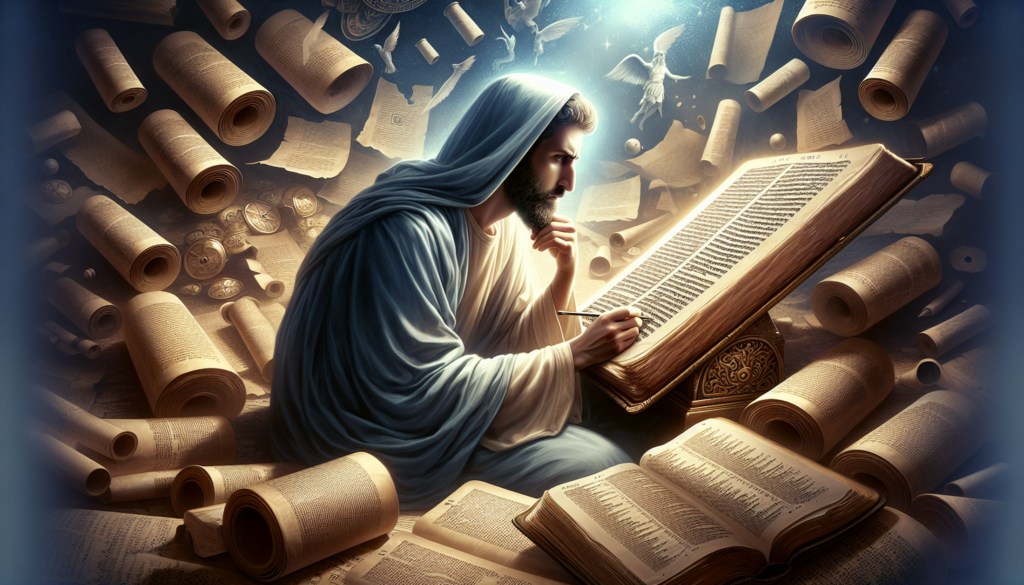 AI Generated image via Techsmith subscrip Prophet uses scripture to discern