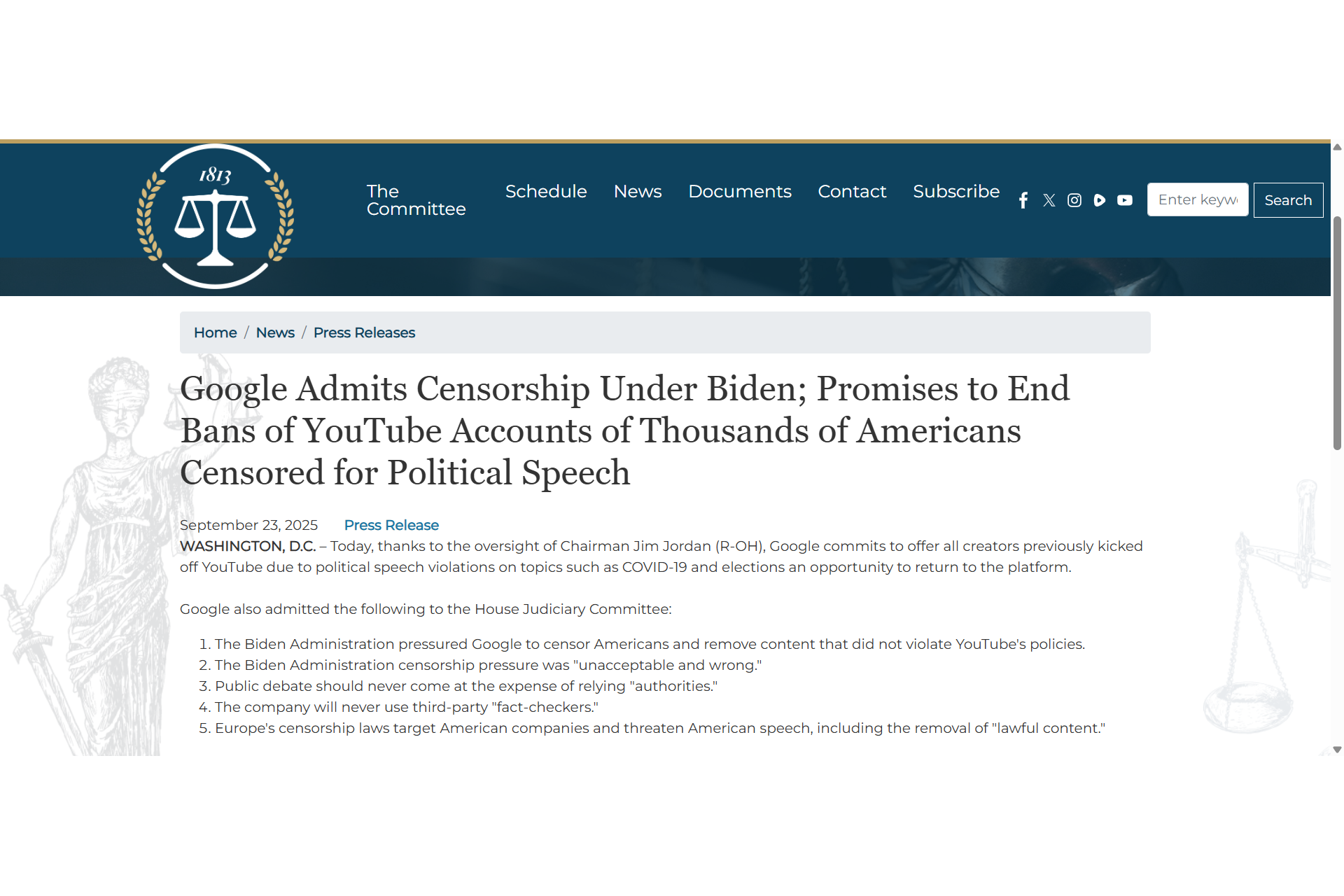 https://judiciary.house.gov/media/press-releases/google-admits-censorship-under-biden-promises-end-bans-youtube-accounts