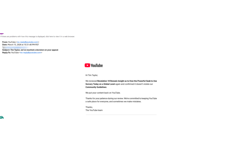 YouTube reverses decision un bans me censor