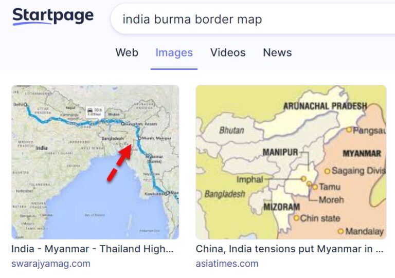 Search from Startpage