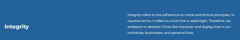 Integrity - Kingdom Values