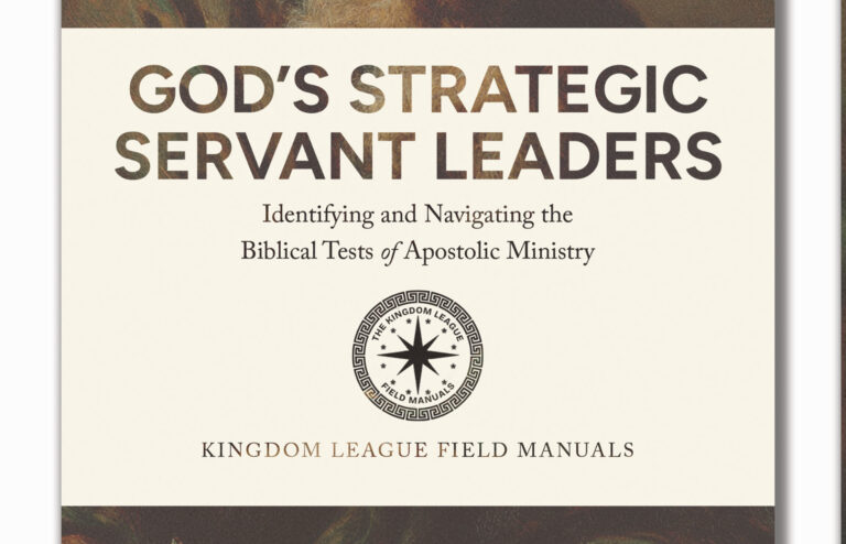 Kingdom League Field Manual Series Gods Servant Leaders Book