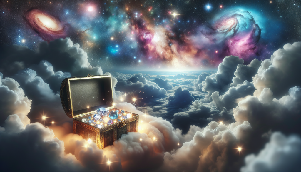 Krypto in heaven AI generated by Techsmith subc