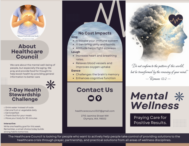 KBI Mental Health Brochure