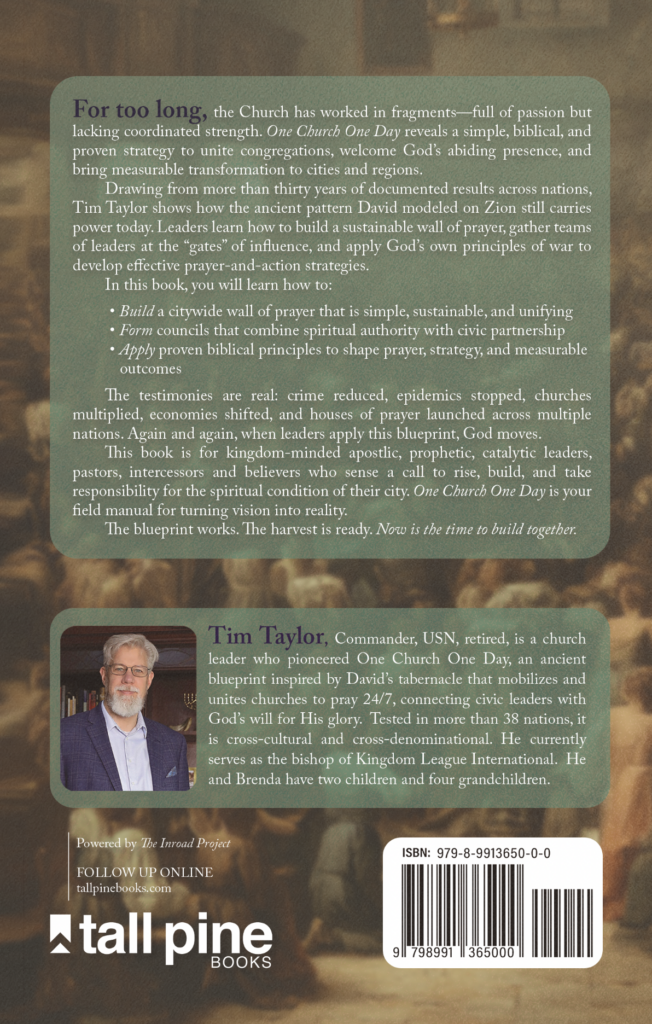 One church One day back cover