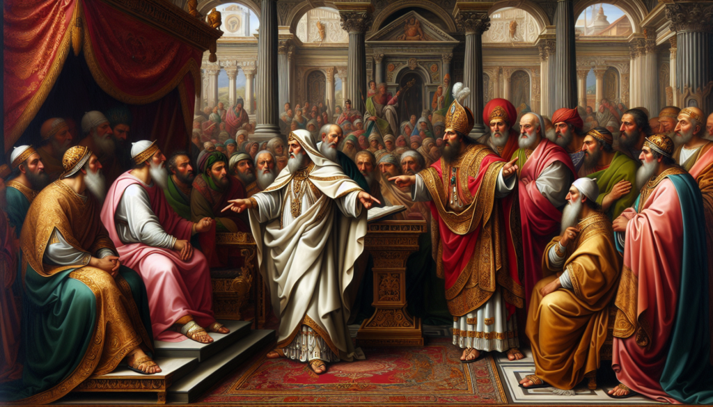 prophet rebukes public official AI generated by Techsmith subscrip