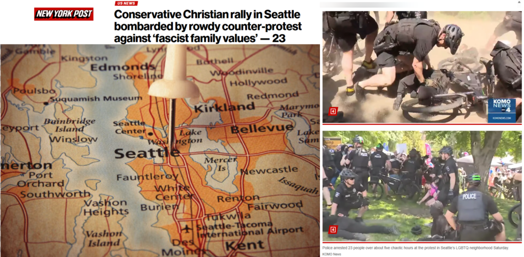Rattle in Seattle accused fascisim by mayor antifa Seattle Times May 2025