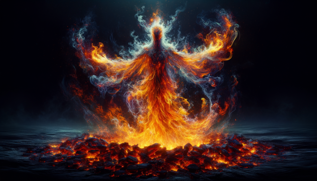 Spirit of Burning created by Techsmith AI generator