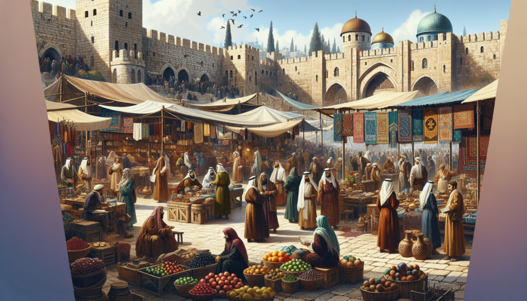 techsmith ai generated Jerusalem market