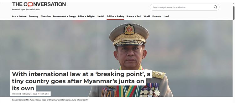 Myanmar junta justice is coming