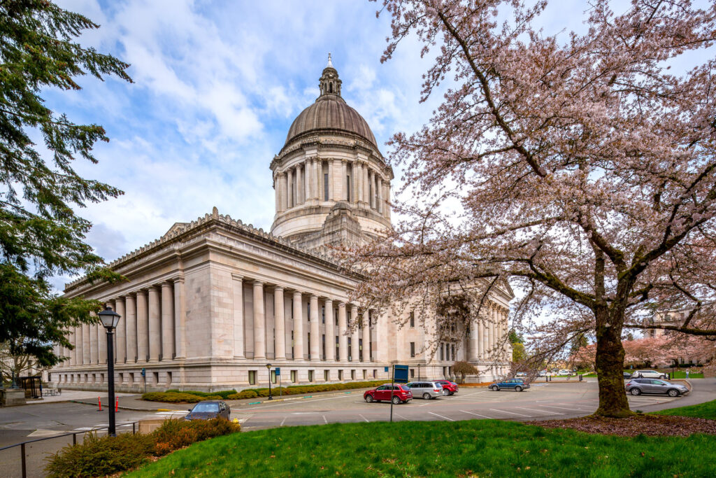Washington Capitol spring
