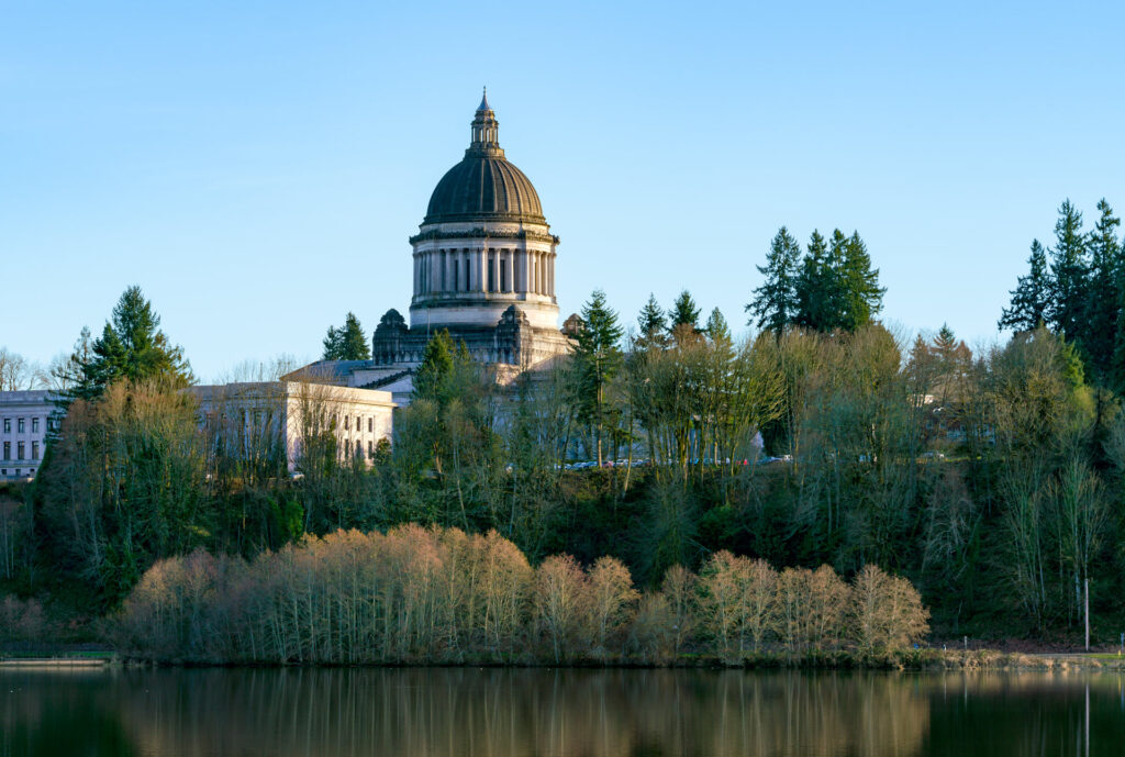 Washington State Capitol lake view Techsmith sub