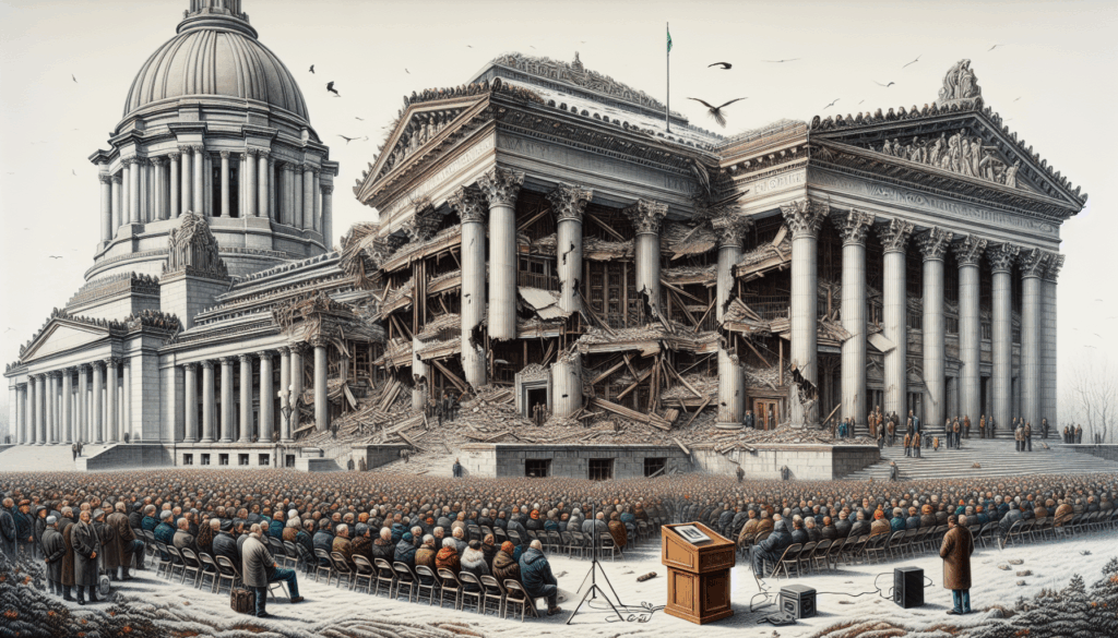 Washington STate Cracks in their Facade