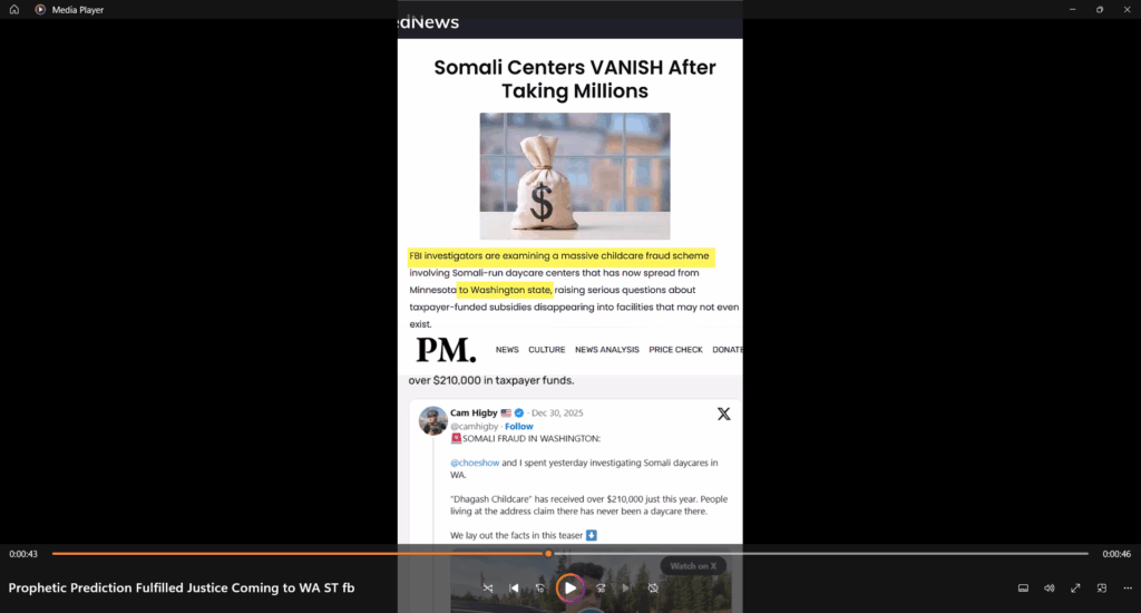 somalie daycare fraud linked to WA ST democrat